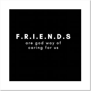 Friends T-shirt Posters and Art